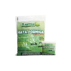 Formicida Rawell Isca Granulada - Contém 10 pacotes de 50g cada
