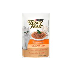 Ração Úmida Fancy Feast Casserole para Gatos Adultos Frango e Peru 85g