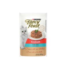 Ração Úmida Fancy Feast Goulash para Gatos Adultos Peru 85g