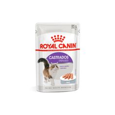 Ração Úmida Royal Canin Sterilised para Gatos Adultos Castrados Patê Sachê 85g