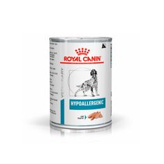 Ração Úmida Royal Canin Hypoallergenic para Cães Adultos Lata 400g