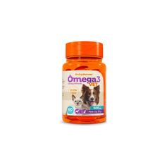 Suplemento Botupharma Ômega 3 Vet para Cães e Gatos 500mg - Contém 60 cápsulas