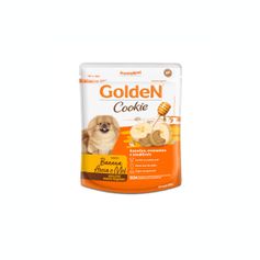 Biscoito Golden para Cães Adultos Porte Pequeno Banana Aveia e Mel 350g