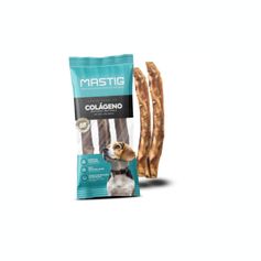 Petisco Mastig Mini Retriever 8" Colágeno para Cães Carne - Contém 3 unidades