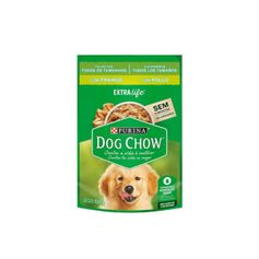Ração Úmida Dog Chow para Cães Filhotes Frango Sachê 100g