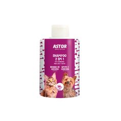 Shampoo Mundo Animal Astor 2 em 1 para Cães e Gatos 300ml
