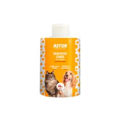 Shampoo Mundo Animal Astor Cores para Cães e Gatos 300ml