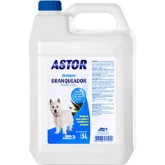 Shampoo Mundo Animal Astor Branqueador para Cães e Gatos 5lts