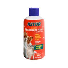 Shampoo Mundo Animal Astor Reparador de Pelos para Cães e Gatos 500ml