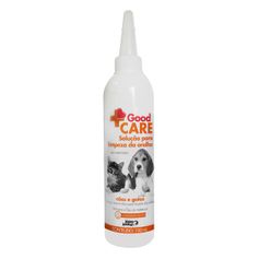 Solução para Limpeza de Orelha Mundo Animal Good Care para Cães e Gatos 100ml