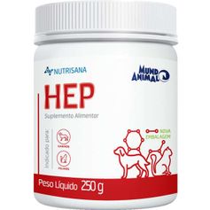 Suplemento Alimentar Mundo Animal Nutrisana Hep para Cães e Gatos 250g