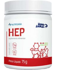 Suplemento Alimentar Mundo Animal Nutrisana Hep para Cães e Gatos 75g