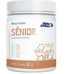 Suplemento Alimentar Mundo Animal Nutrisana Sênior para Cães e Gatos 80g
