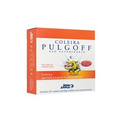 Coleira Antipulgas e Carrapatos Mundo Animal Pulgoff para Cães Porte Pequeno 30cm