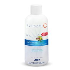 Shampoo Antipulgas e Carrapatos Mundo Animal Pulgoff C para Cães 500ml