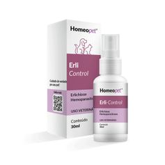 Sistema de Terapia Homeopet Erli Control para Cães e Gatos 30ml