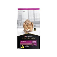 Ração Seca Purina Pro Plan Sterilized para Gatos Adultos Castrados 7,5kg
