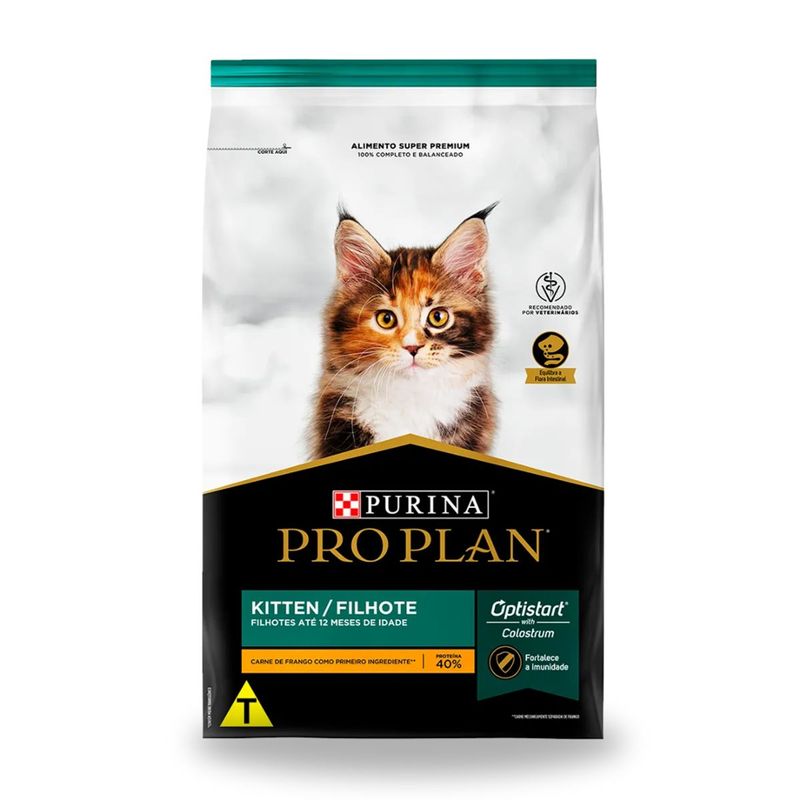 Ra  o Seca Purina Pro Plan Kitten para Gatos Filhotes 1kg 0