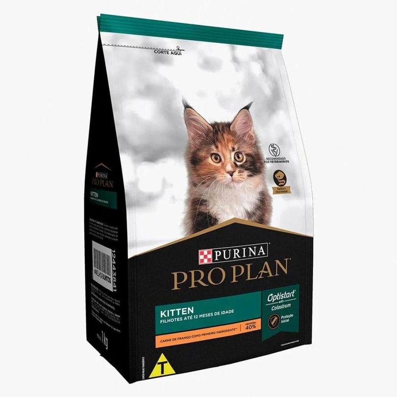 Ra  o Seca Purina Pro Plan Kitten para Gatos Filhotes 3kg 1