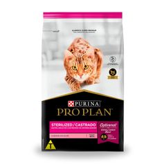 Ração Seca Purina Pro Plan Sterilized para Gatos Adultos Castrados 3kg