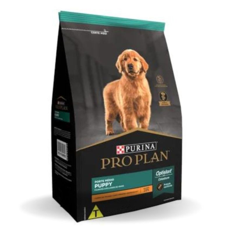 Ra  o Seca Purina Pro Plan Puppy para C es Filhotes Porte M dio 20kg 1