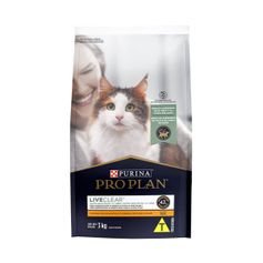 Ração Seca Purina Pro Plan Live Clear para Gatos Adultos 3kg