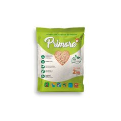 Granulado Higiênico de Madeira Primore para Felinos, Répteis e Roedores 2kg