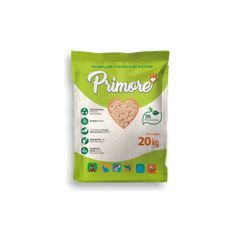 Granulado Higiênico de Madeira Primore para Felinos, Répteis e Roedores 20kg
