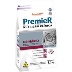 Ração Seca Premier Nutrição Clínica Urinário para Gatos Adultos 1,5kg