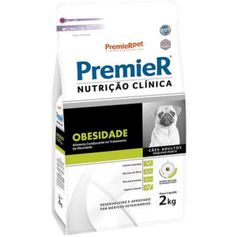 Ração Seca Premier Nutrição Clínica Obesidade para Cães Adultos Porte Pequeno 2kg