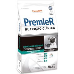 Ração Seca Premier Nutrição Clínica Hipoalergênicos para Cães Porte Pequeno 10,1kg