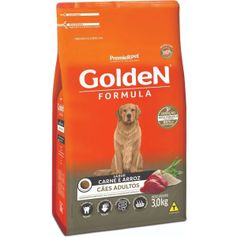 Ração Seca Golden Fórmula para Cães Adultos Carne 3kg