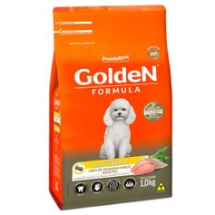 Ração Seca Golden Fórmula para Cães Adultos Porte Pequeno Mini Bits Peru 3kg