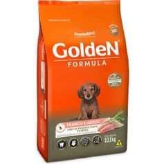Ração Seca Golden Fórmula para Cães Filhotes Porte Pequeno Mini Bits Frango 10,1kg