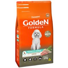 Ração Seca Golden Fórmula para Cães Adultos Porte Pequeno Mini Bits Frango 3kg