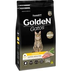 Ração Seca Golden Gatos para Gatos Adultos Frango 3kg