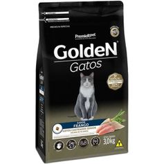 Ração Seca Golden Gatos para Gatos Adultos Castrados Sênior Frango 3kg