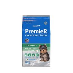 Ração Seca Premier para Cães Filhotes Raça Yorkshire Frango 1kg