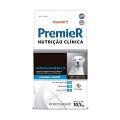 Ração Seca Premier Nutrição Clínica Hipoalergênico para Cães Adultos Porte Médio e Grande Cordeiro e Arroz 10,1 kg