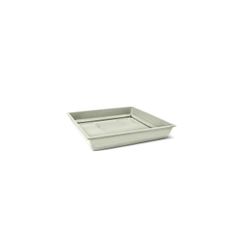 Prato Nutriplan Floreira Romano Quadrado de Plástico para Vaso Mármore N2