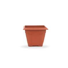 Vaso Nutriplan Floreira Romano Quadrado de Plástico para Plantas Cerâmica N2,5