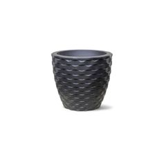 Vaso Nutriplan Elo Redondo para Plantas Preto 22cm