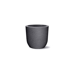 Vaso Nutriplan Grafiato Redondo para Plantas Preto 28cm