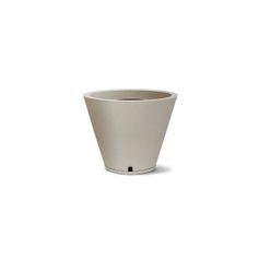 Vaso Nutriplan Petra Cone com Prato para Plantas Cimento 30cm