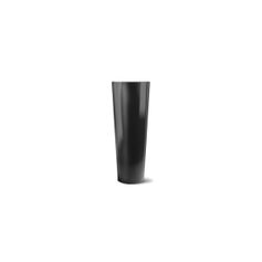 Vaso Nutriplan Classic Prime Cone para Plantas Preto Obsidien 70cm