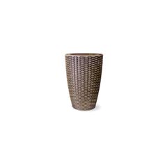 Vaso Nutriplan Treccia Cônico para Plantas Envelhecido 39cm