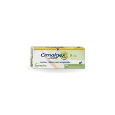 Anti-Inflamatório Vetoquinol Cimalgex 8mg para Cães - Contém 8 comprimidos