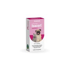 Anti-Inflamatório Pearson Isacort para Cães e Gatos - Contém 20 comprimidos