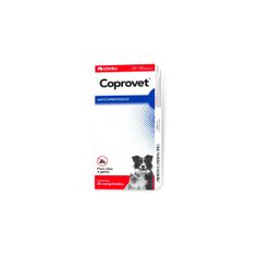 Anticoprofágico Coveli Coprovet para Cães e Gatos - Contém 20 comprimidos