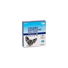 Coleira Antipulgas Coveli Bullcat para Gatos